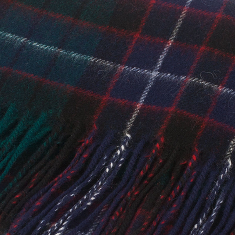 Lambswool Scottish Tartan Clan Scarf Hunter