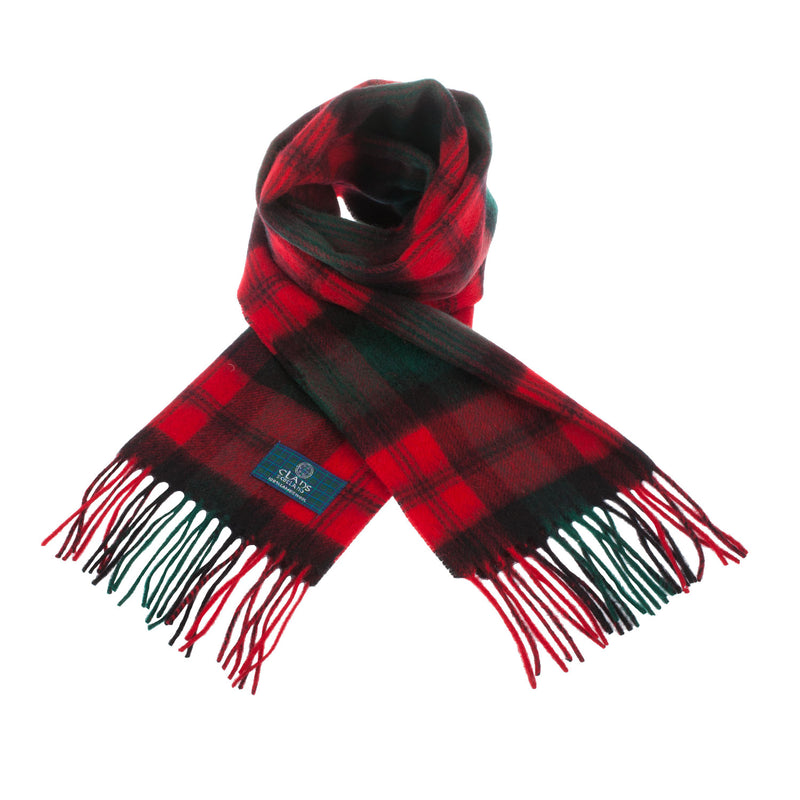 Lambswool Scottish Tartan Clan Scarf Kerr