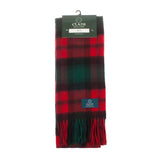 Lambswool Scottish Tartan Clan Scarf Kerr