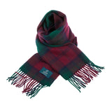 Lambswool Scottish Tartan Clan Scarf Lindsay