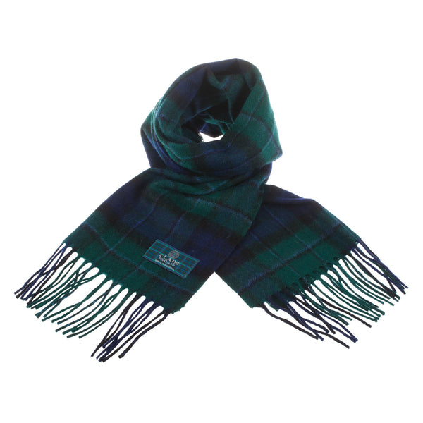 Lambswool Scottish Tartan Clan Scarf Maccallum