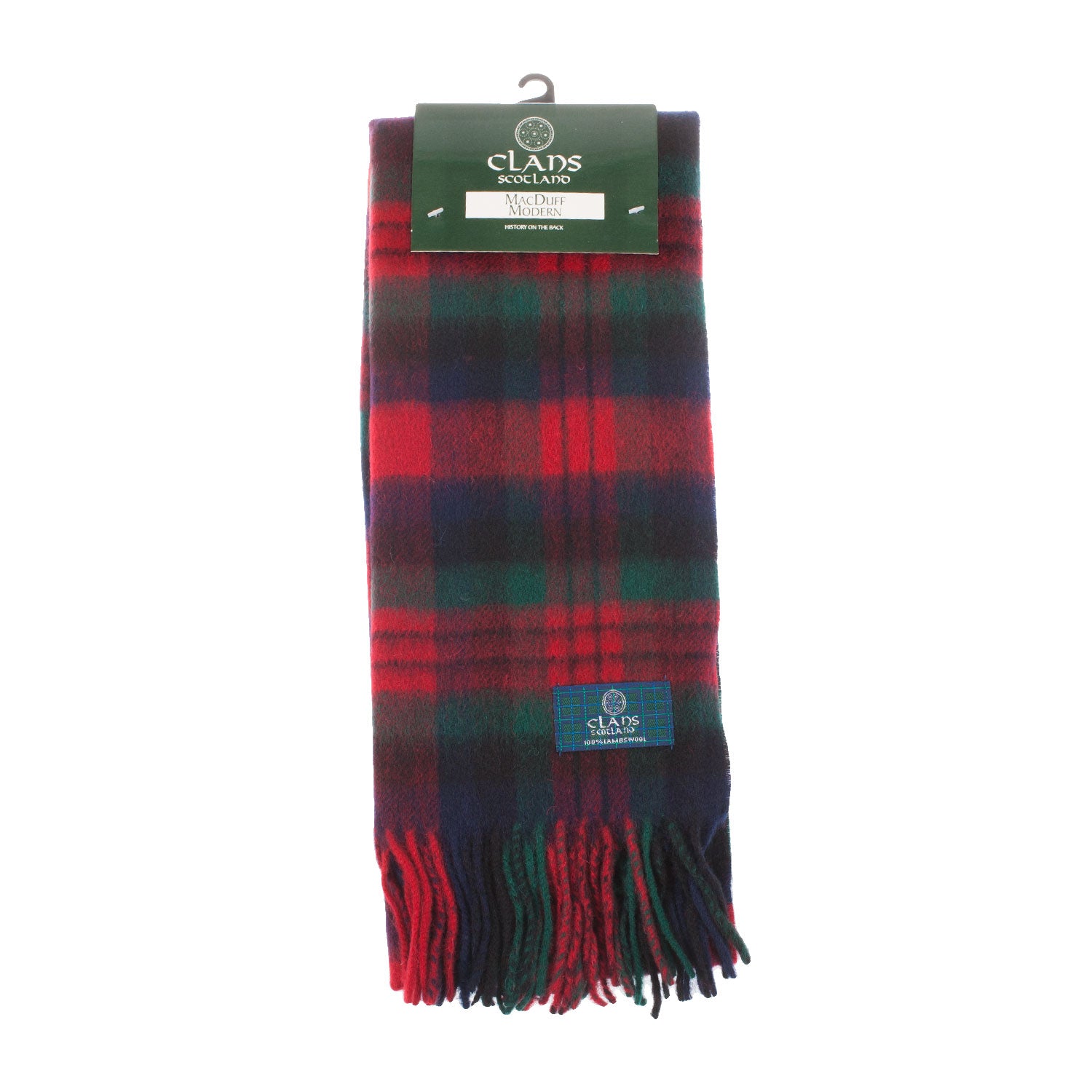 Lambswool Scottish Tartan Clan Scarf Macduff