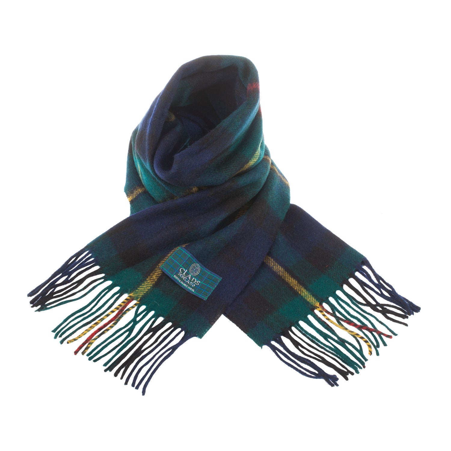Lambswool Scottish Tartan Clan Scarf Macewan