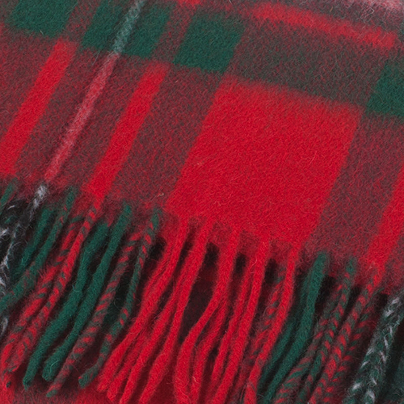 Lambswool Scottish Tartan Clan Scarf Macgregor