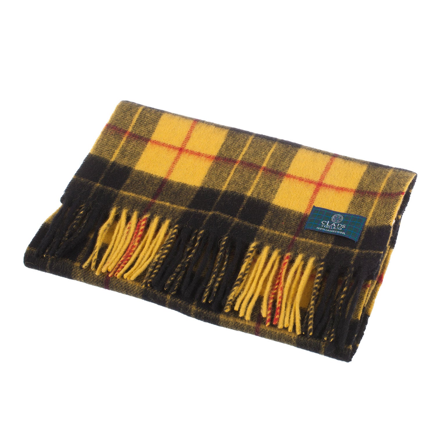 Lambswool Scottish Tartan Clan Scarf Macleod Dress