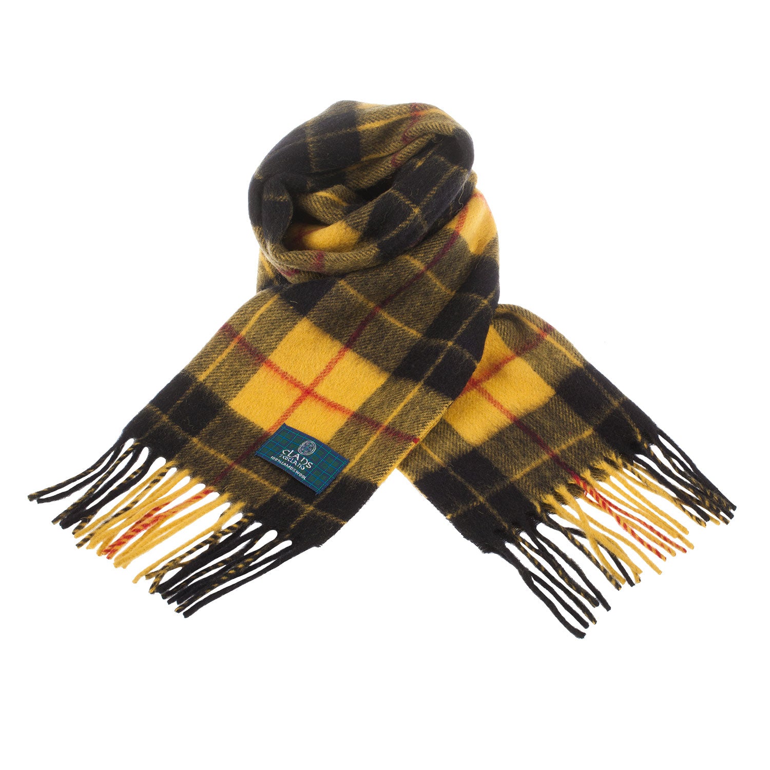Lambswool Scottish Tartan Clan Scarf Macleod Dress
