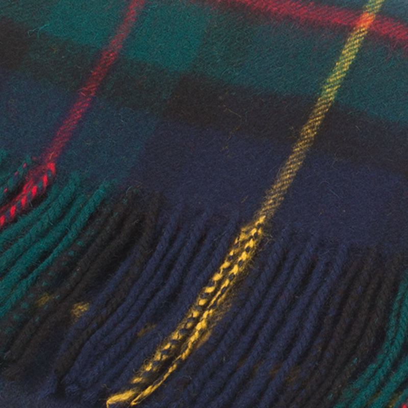 Lambswool Scottish Tartan Clan Scarf Macleod Of Harris