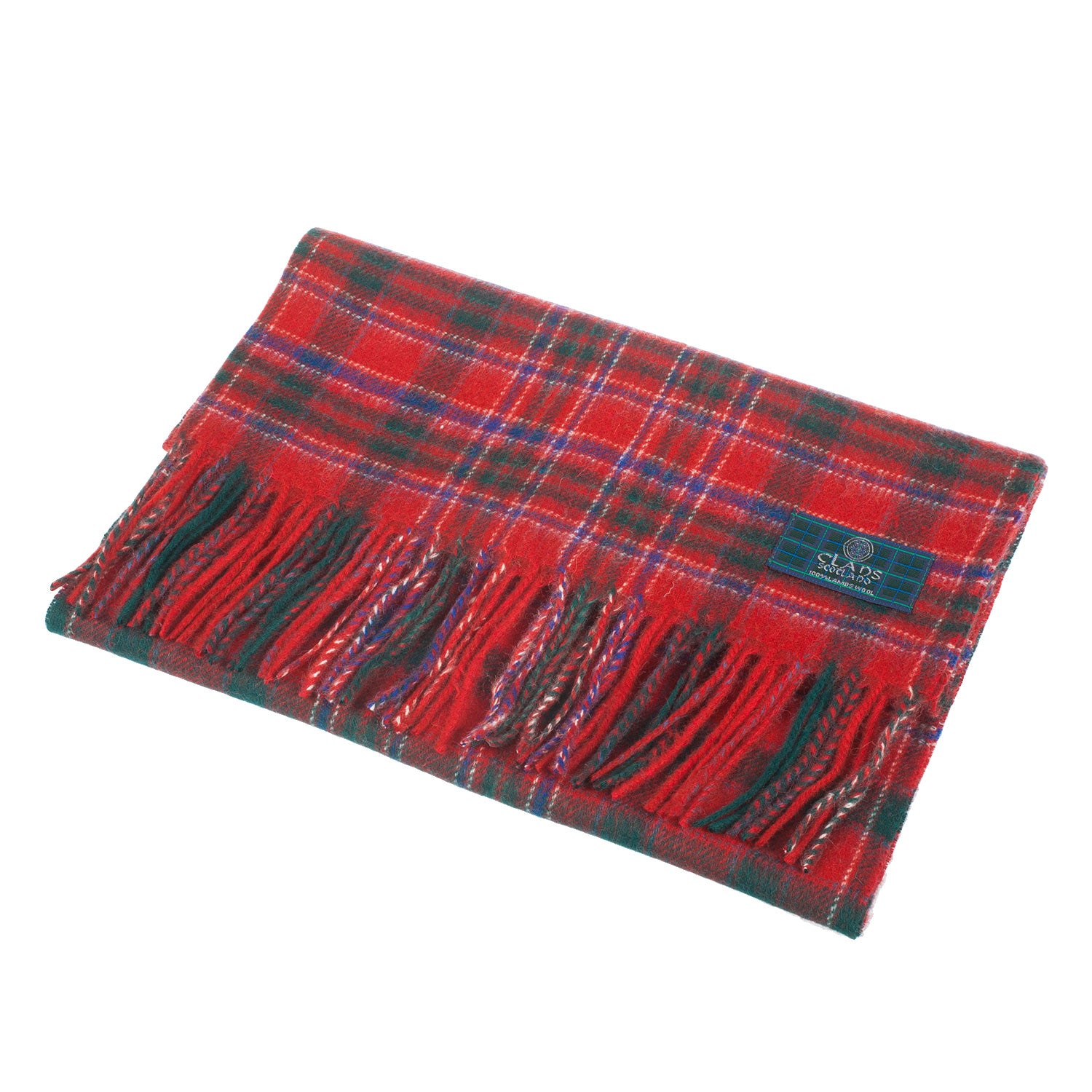 Lambswool Scottish Tartan Clan Scarf Macalister