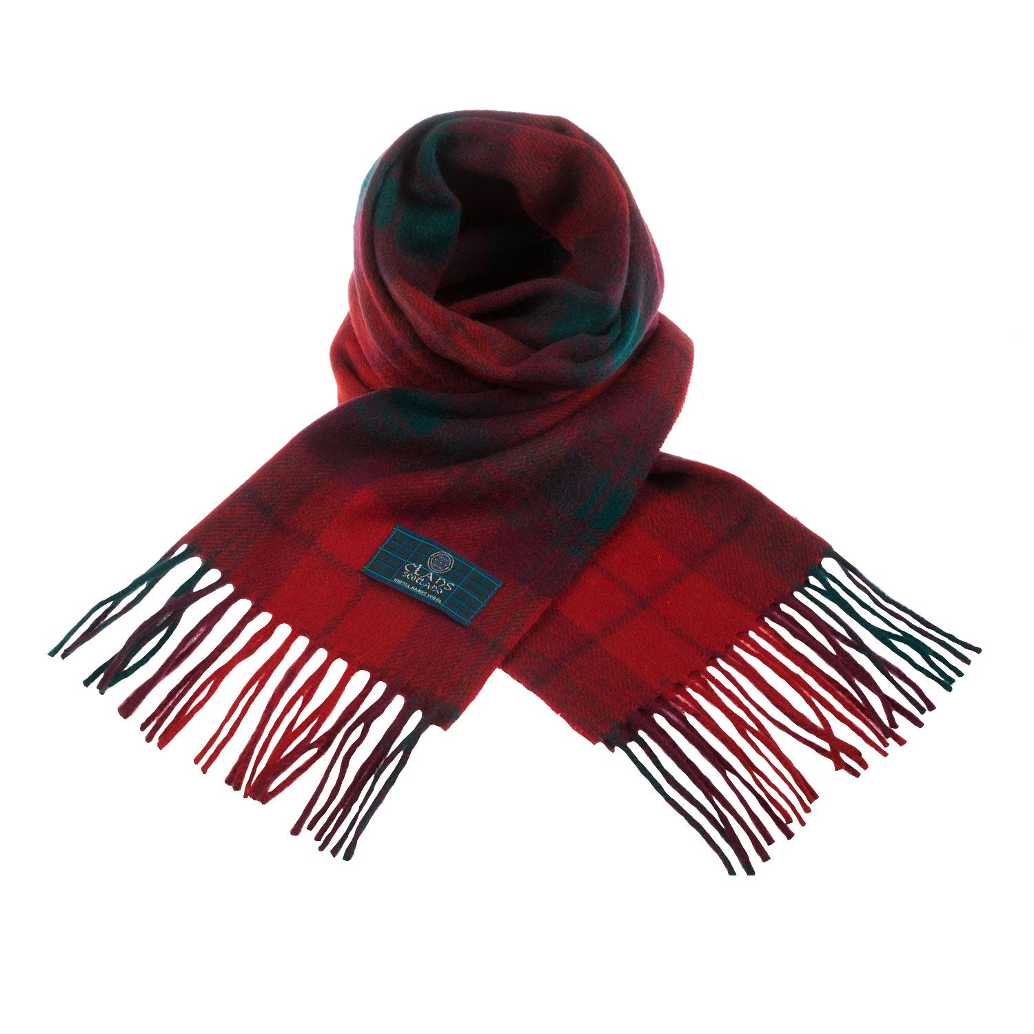 Lambswool Scottish Tartan Clan Scarf Macnab