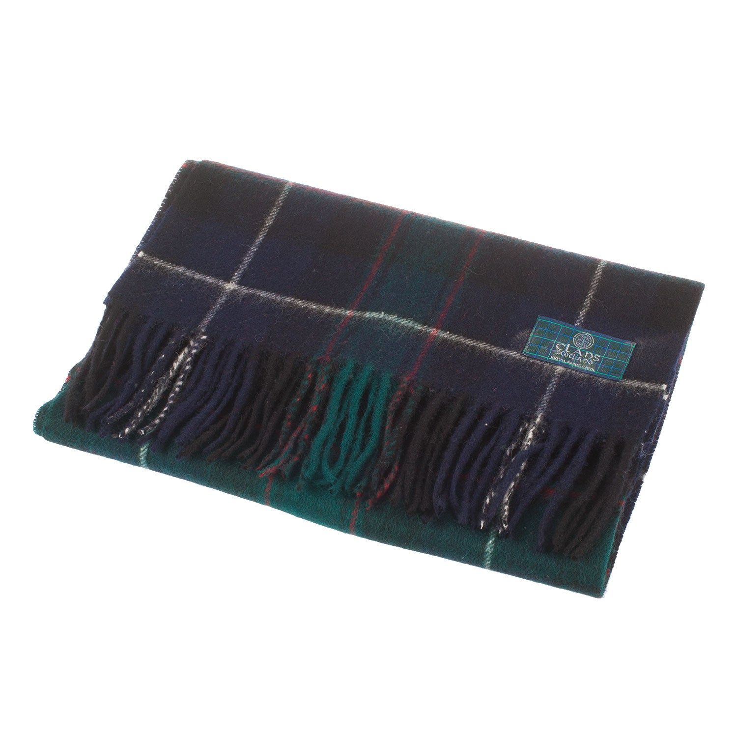 Lambswool Scottish Tartan Clan Scarf Macrae Hunting
