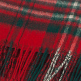 Lambswool Scottish Tartan Clan Scarf Scott Red