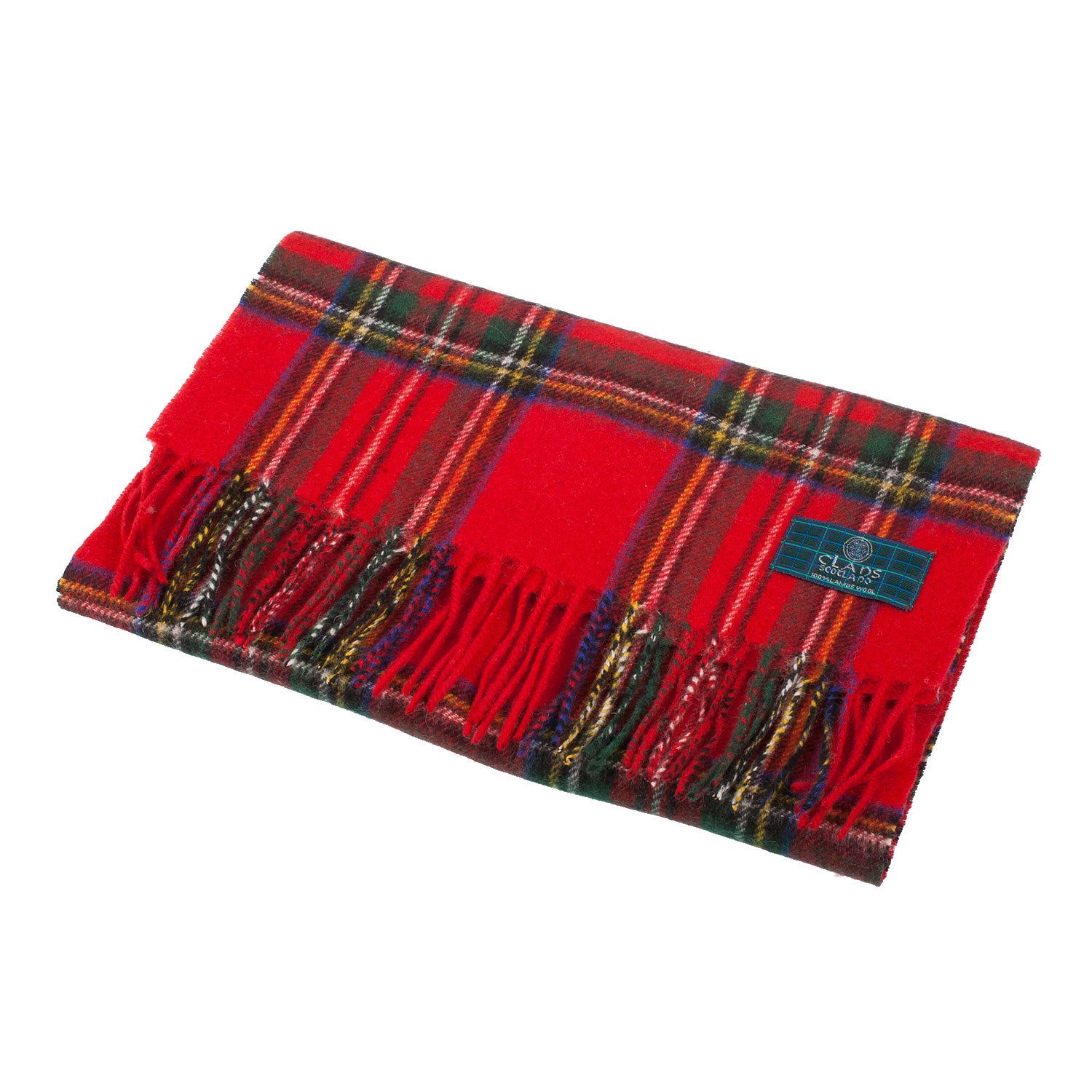 Lambswool Scottish Tartan Clan Scarf Stewart Royal