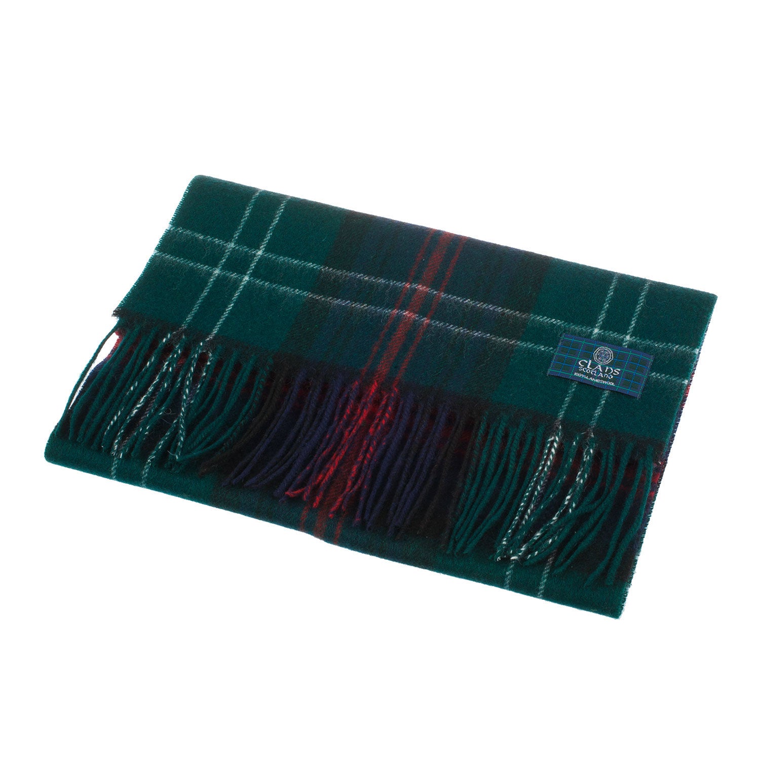 Lambswool Scottish Tartan Clan Scarf Sutherland Old