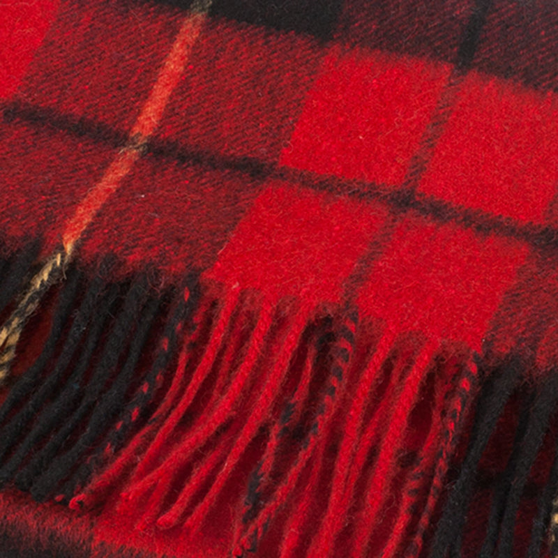 Lambswool Scottish Tartan Clan Scarf Wallace