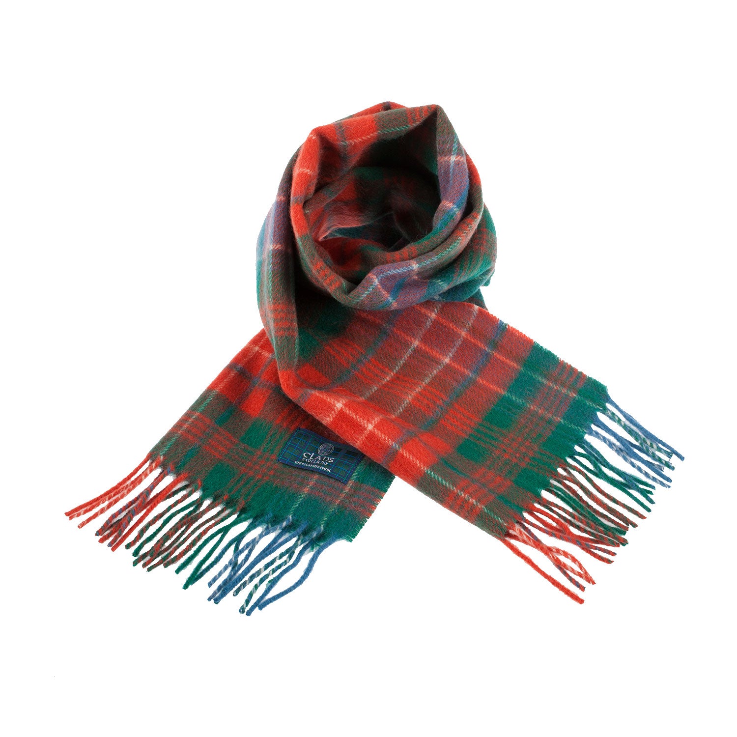 Lambswool Scottish Tartan Clan Scarf Wilson Ancient