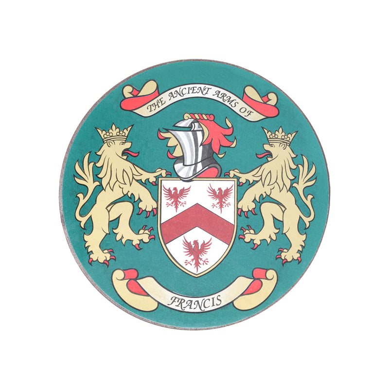 Coat Of Arms Coasters Francis