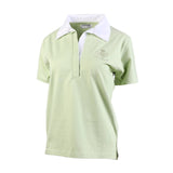 Ladies S/S Stretch Rugby Top Pistachio