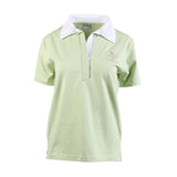Ladies S/S Stretch Rugby Top Pistachio