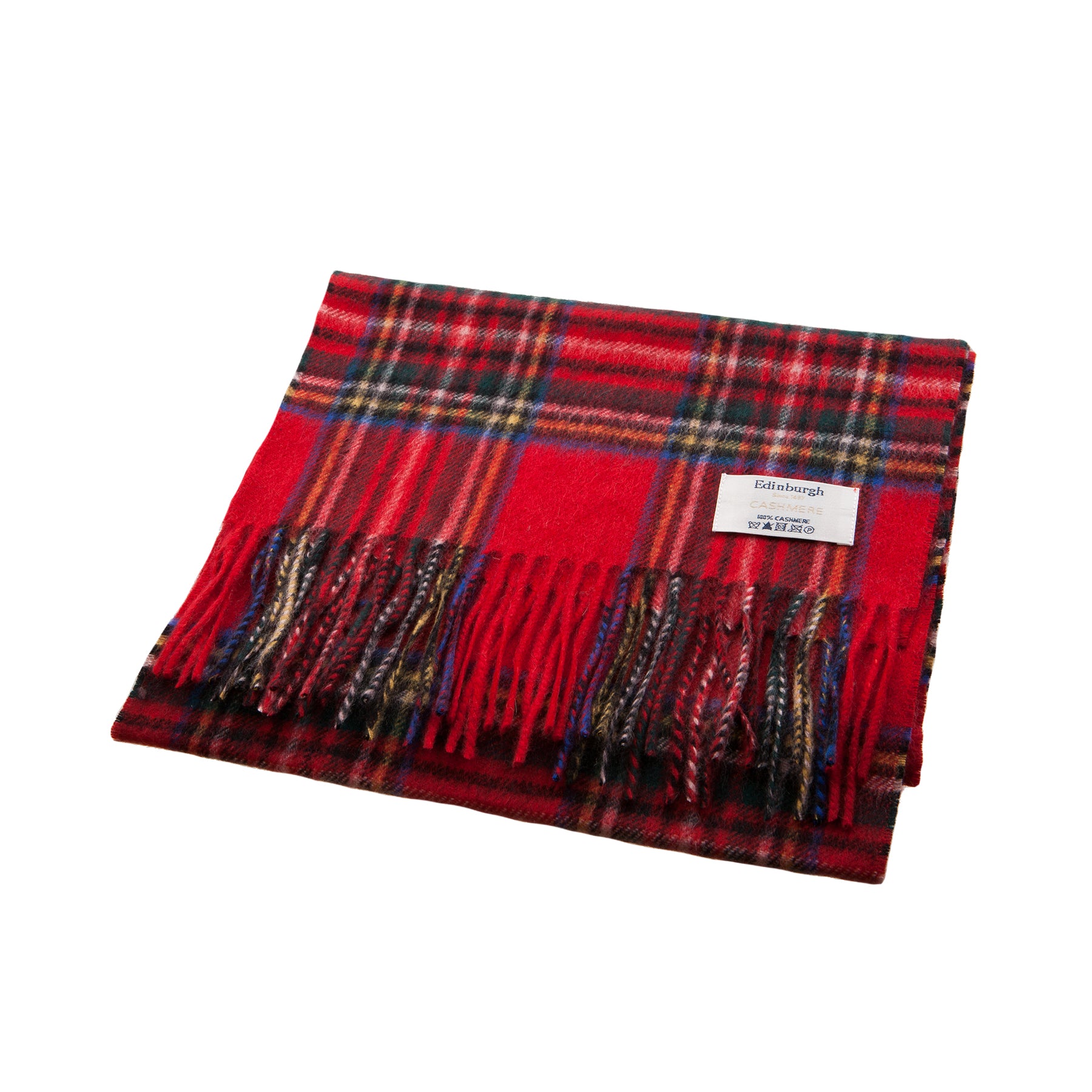 Edinburgh Cashmere Scarf Stewart Royal