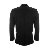 Prince Charlie Jacket 5 Black Button W/C