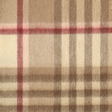 Edinburgh 100% Lambswool Tartan Scarf Chequer Shrimp (24530)