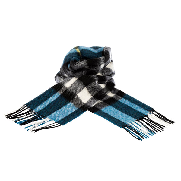 Edinburgh 100% Lambswool Tartan Scarf Exploded Scotty Thomson Pacific