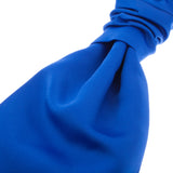 Adults Ruche Tie Royal Blue
