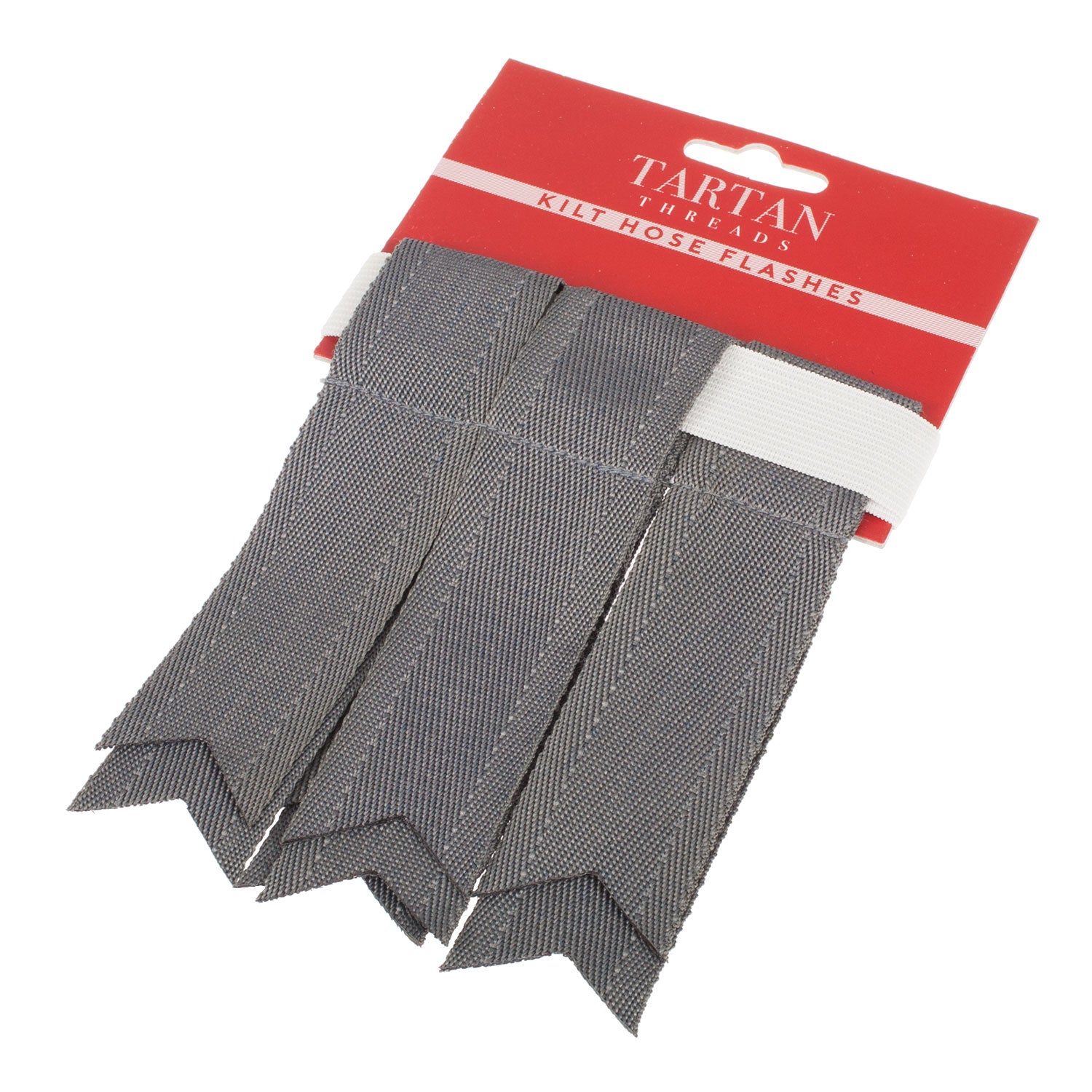 Standard Wool Plain Colour Flashes Grey