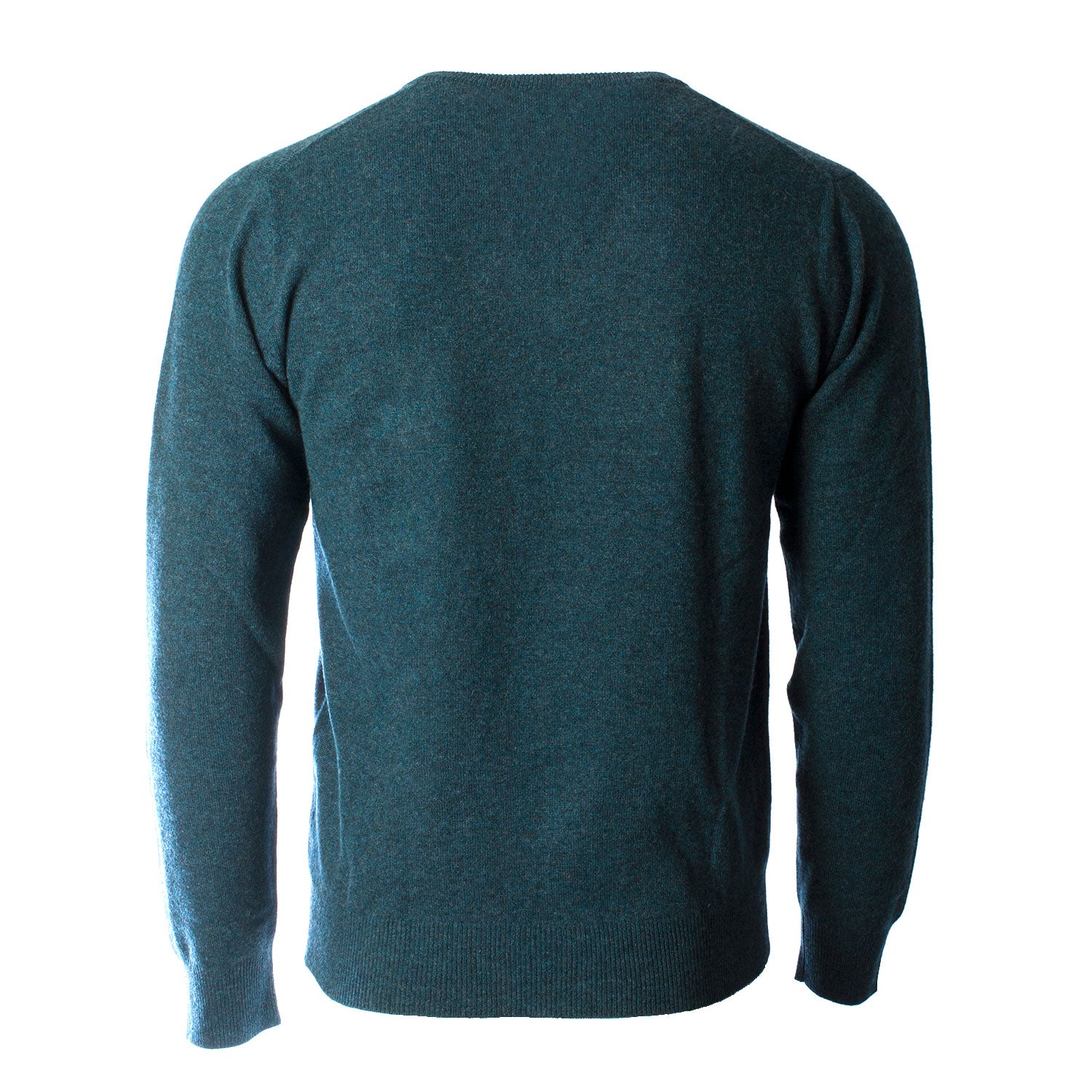 100% Cashmere V-Neck Plain Men's Jumper Lugano