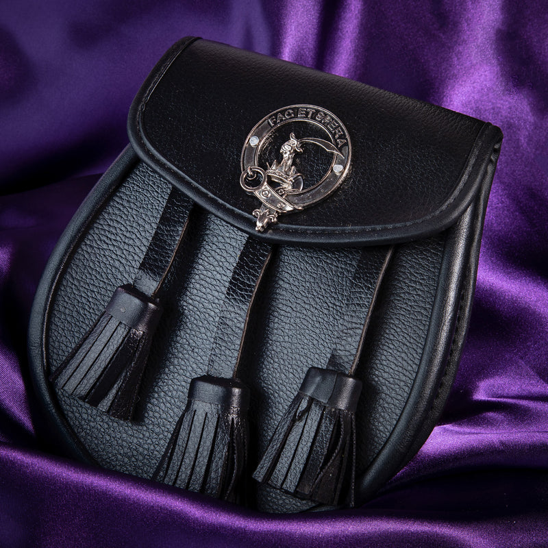 Clan Leather Half Dress Sporran Matheson