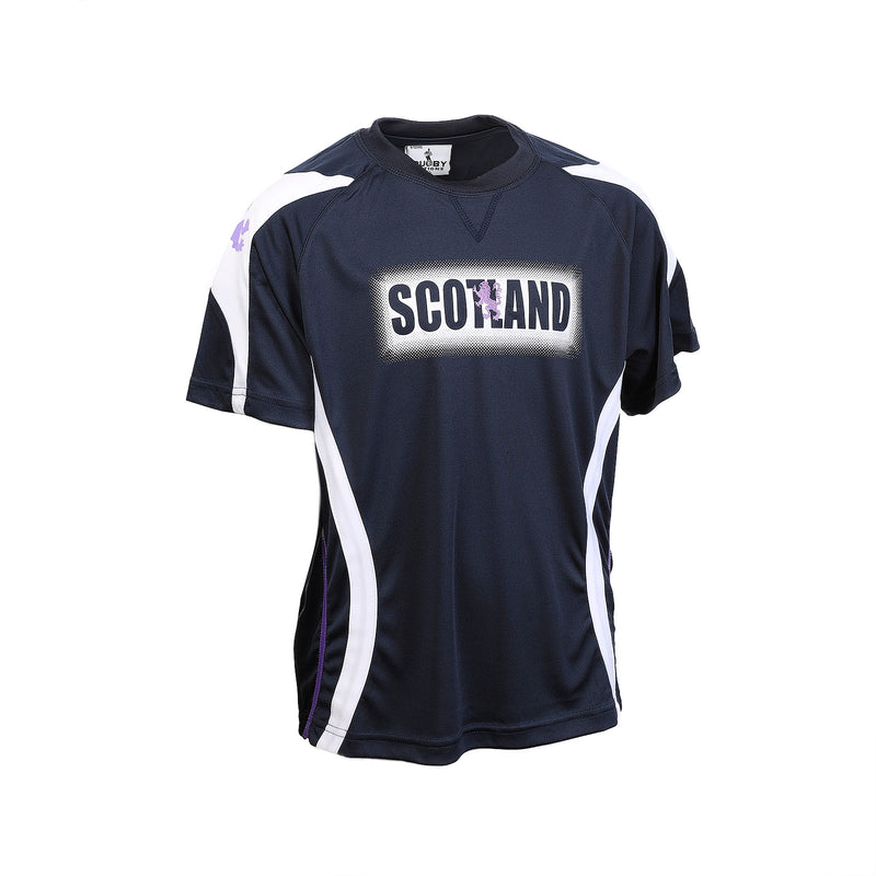 Kids Cool Scotland T-Shirt Navy