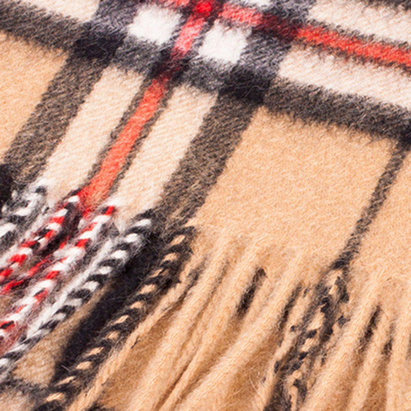 Lyle & Scott 100% Cashmere Scarf Thomson Camel