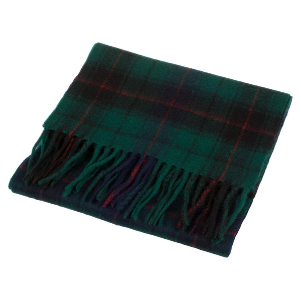 Cashmere Scottish Tartan Clan Scarf Davidson