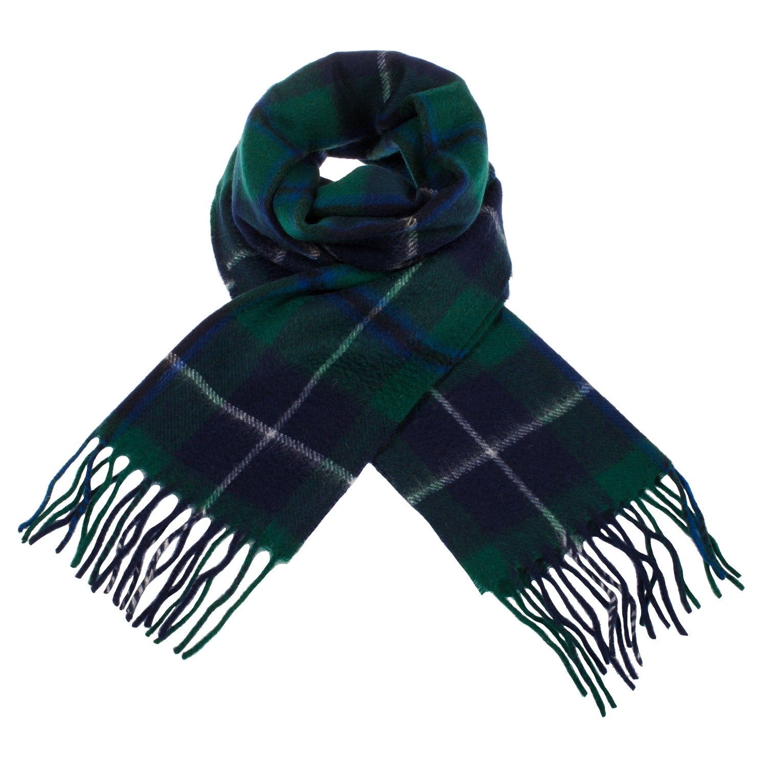 Cashmere Scottish Tartan Clan Scarf Douglas