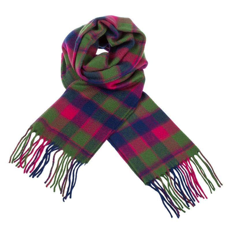 Cashmere Scottish Tartan Clan Scarf Glasgow