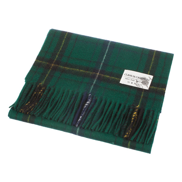 Cashmere Scottish Tartan Clan Scarf Henderson