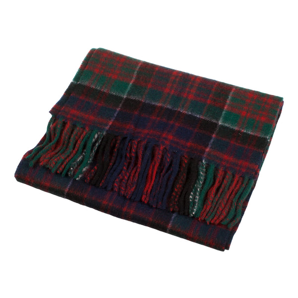 Cashmere Scottish Tartan Clan Scarf Macdonald Of Clanranald