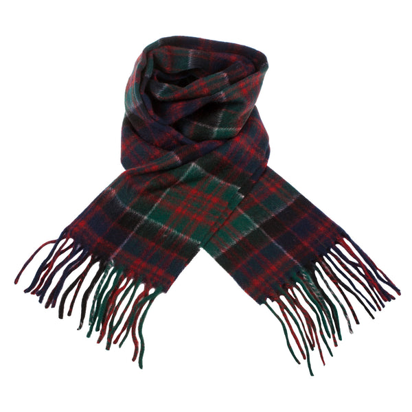 Cashmere Scottish Tartan Clan Scarf Macdonald Of Clanranald