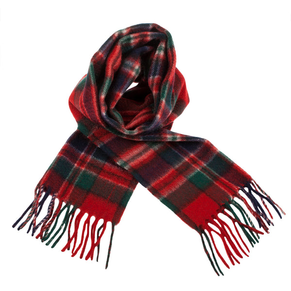 Cashmere Scottish Tartan Clan Scarf Macfarlane Clan