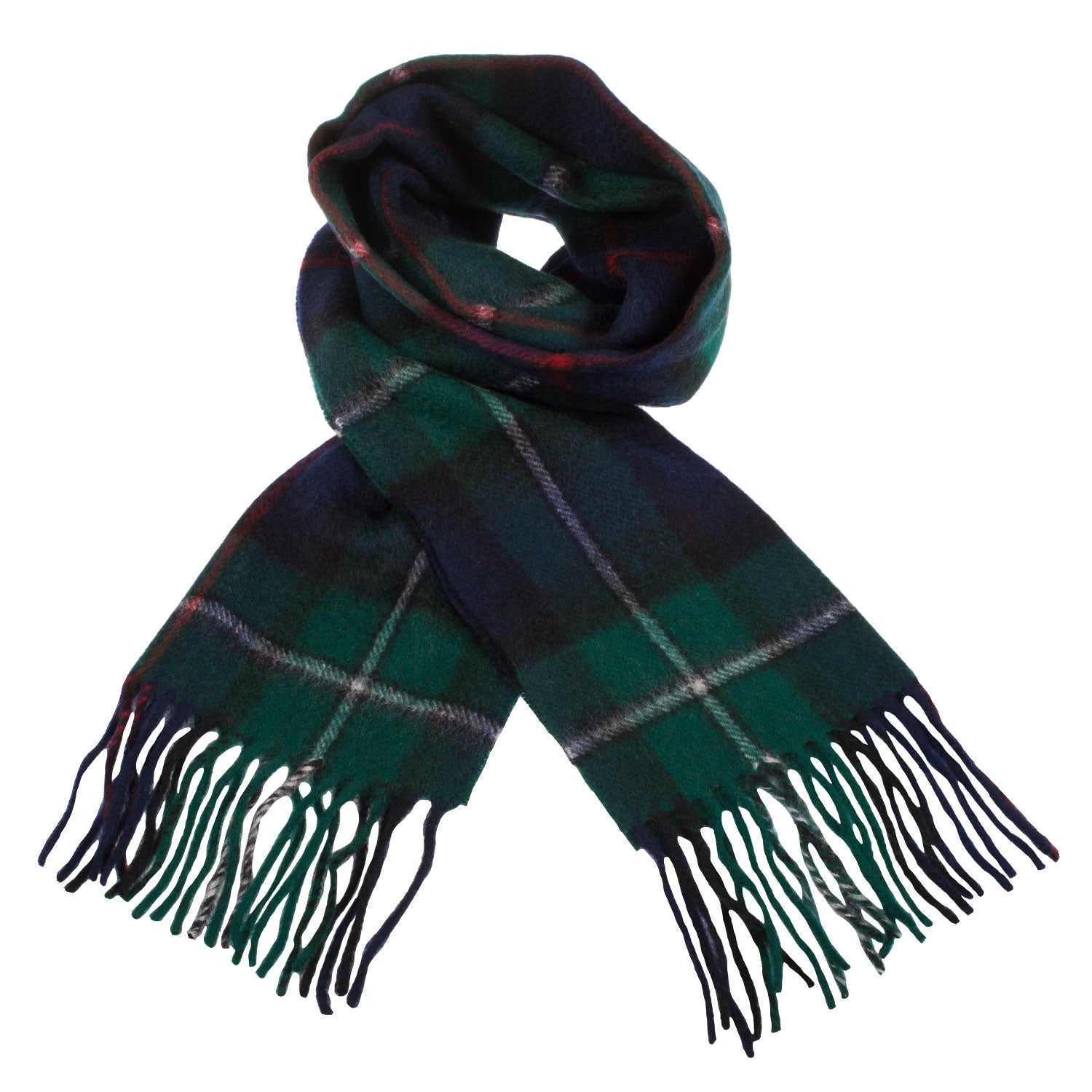 Cashmere Scottish Tartan Clan Scarf Mackenzie