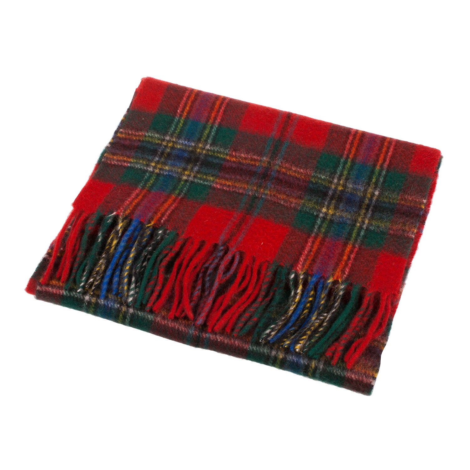 Cashmere Scottish Tartan Clan Scarf Maclean Of Duart