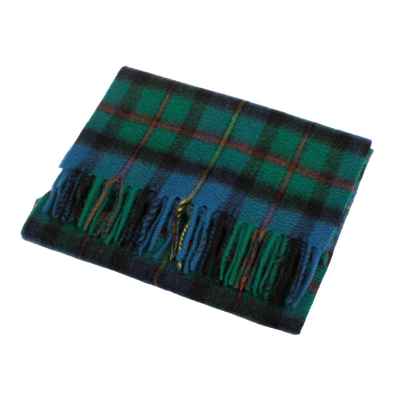 Cashmere Scottish Tartan Clan Scarf Macleod Of Harris Ancient