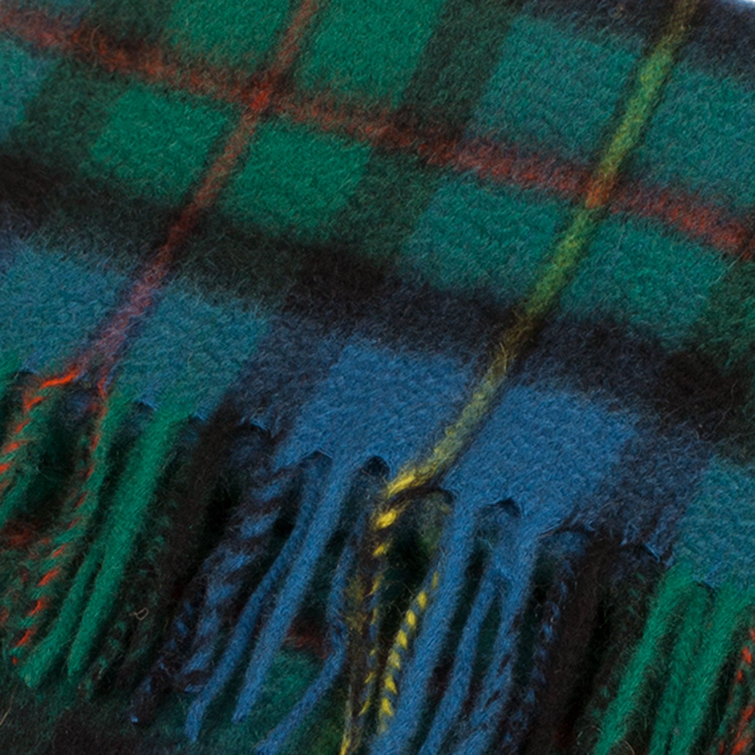 Cashmere Scottish Tartan Clan Scarf Macleod Of Harris Ancient
