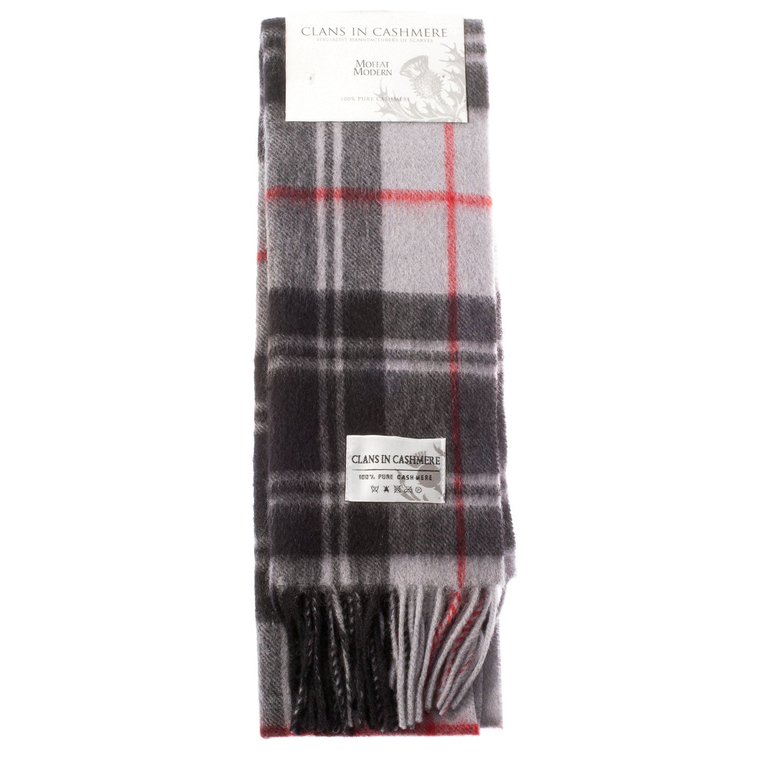Cashmere Scottish Tartan Clan Scarf Moffat