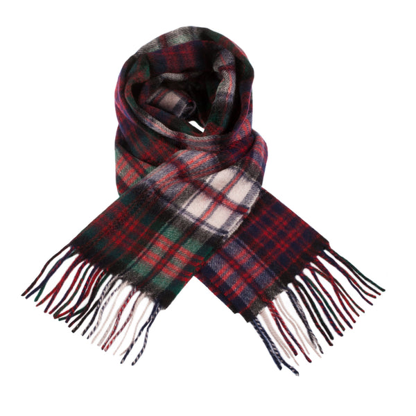 Cashmere Scottish Tartan Clan Scarf Macdonald Dress