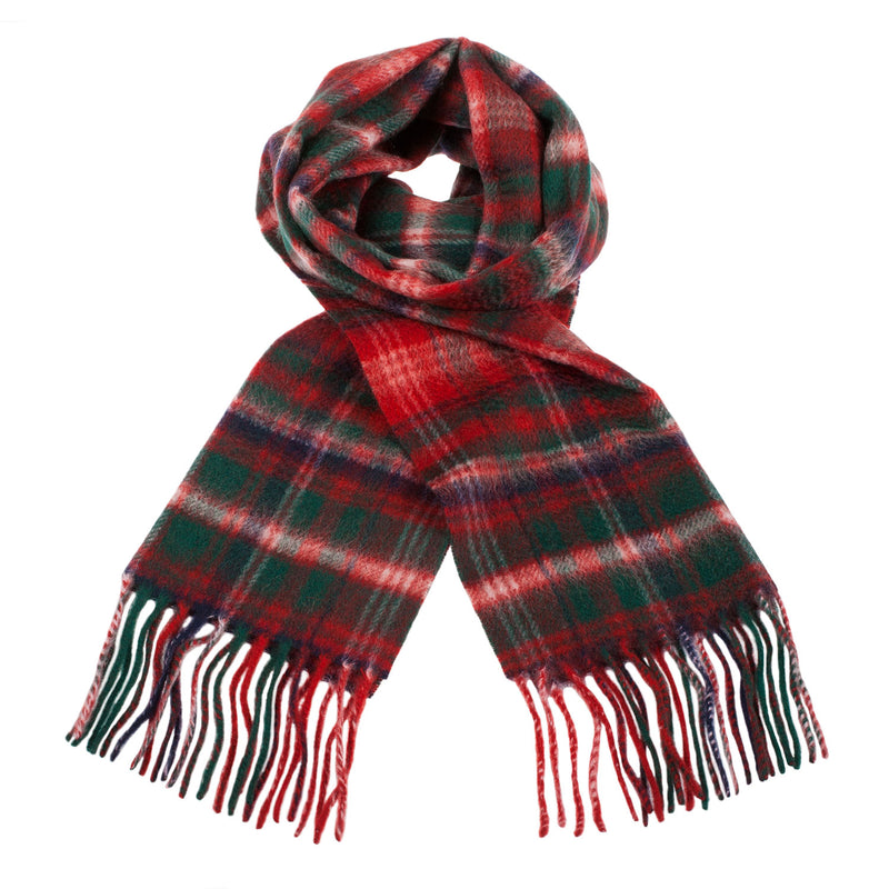 Cashmere Scottish Tartan Clan Scarf Macdougall