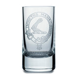 Collins Crystal Clan Shot Glass Armstrong