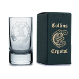Collins Crystal Clan Shot Glass Colquhoun