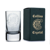 Collins Crystal Clan Shot Glass Mackinnon
