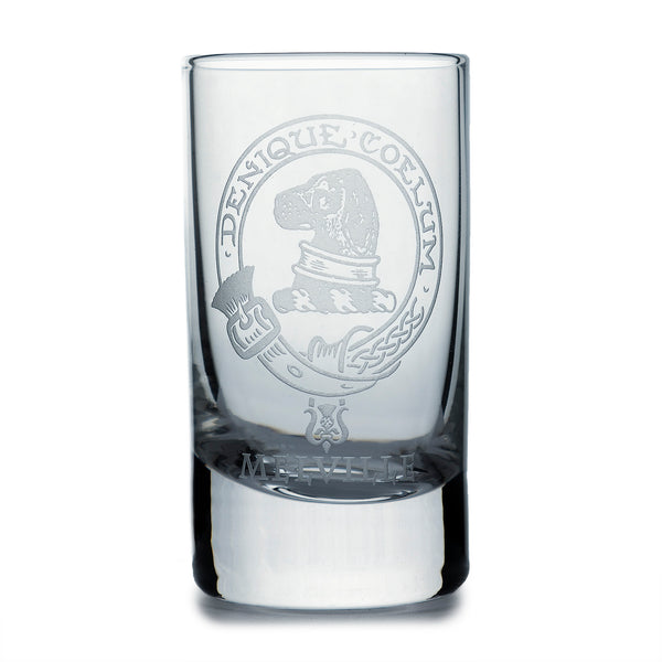 Collins Crystal Clan Shot Glass Melville